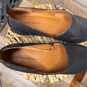 Lucky Brand Women's Black Loafers